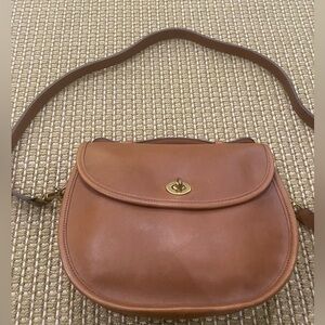 Cognac Coach Purse